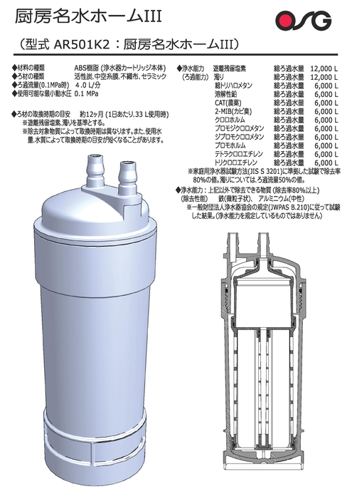 厨房名水ホームⅢ